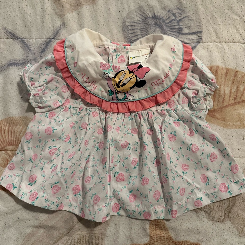 Vintage Baby Minnie Disney Baby Top